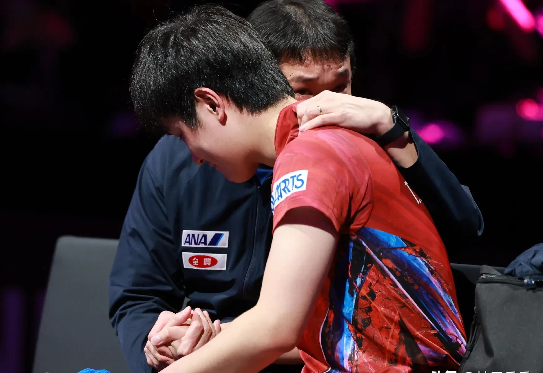 中国队逆转法国队，张本智和高光表现